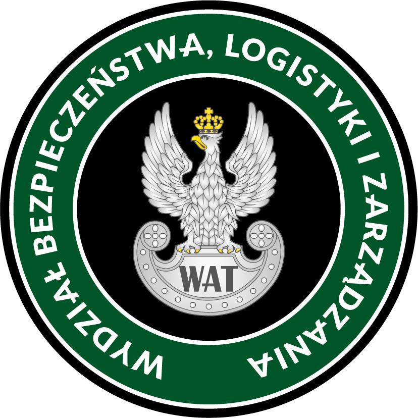 Logo Wydziału Bezpieczeństwa, Logistyki i Zarządzania Wojskowej Akademii Technicznej im. Jarosława Dąbrowskiego